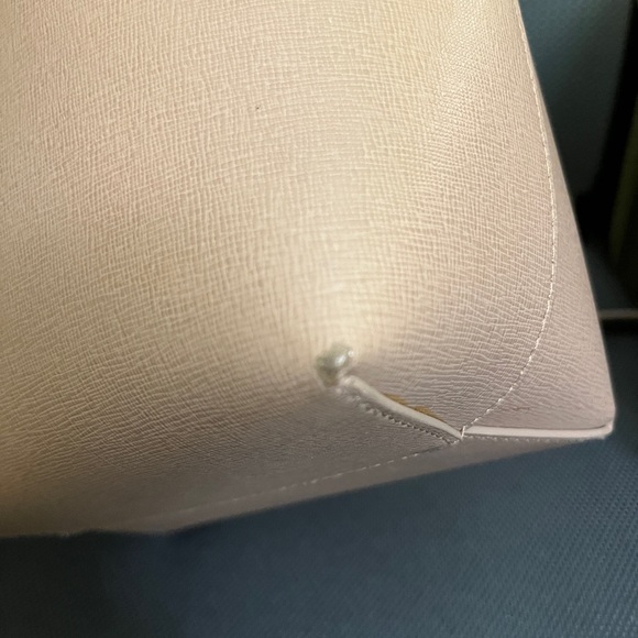 Mansur Gavriel Beige Drawstring Bag - Picture 5 of 8